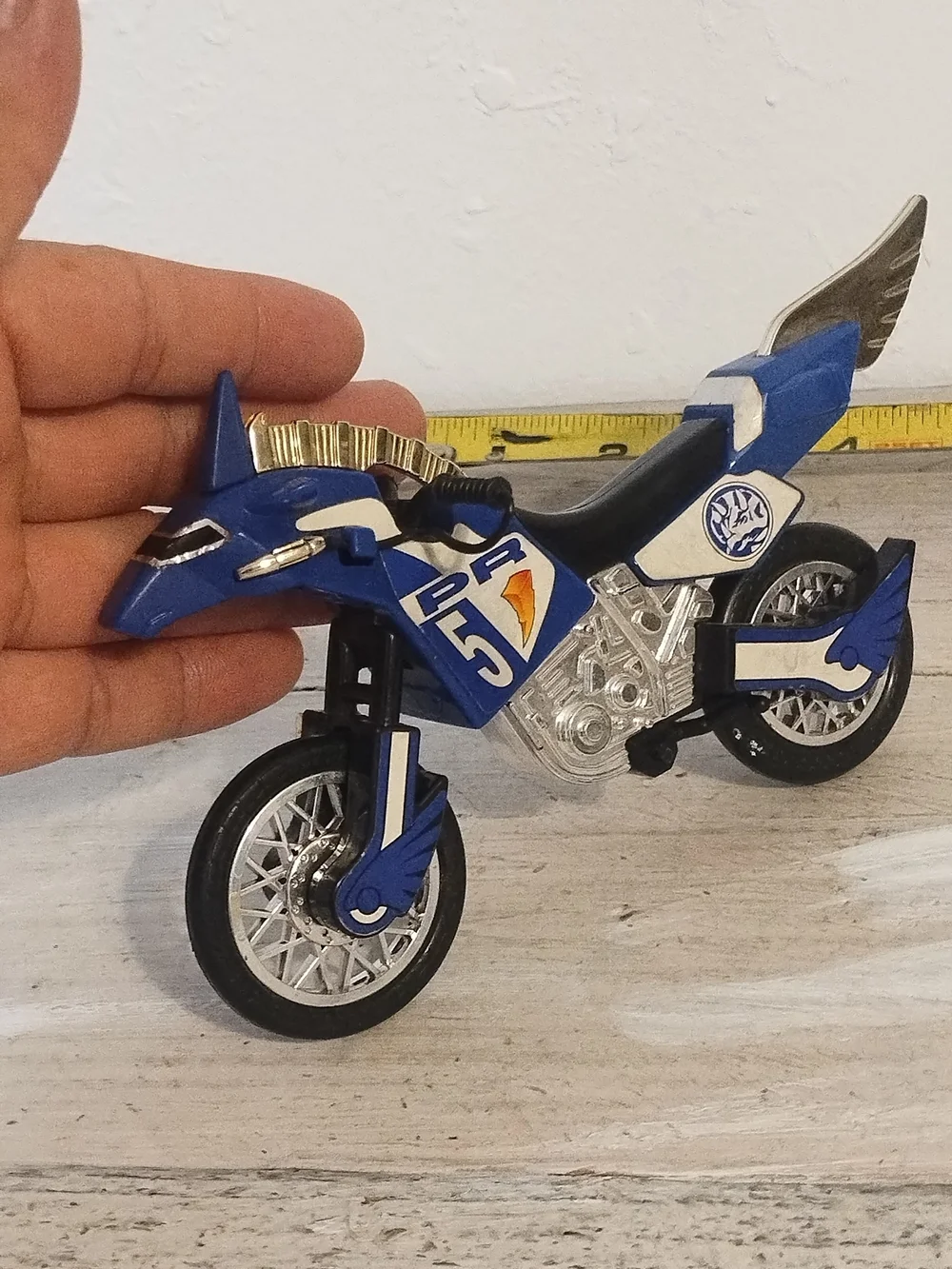 Power Ranger Blue Ranger Thunder Bike Only very good condition